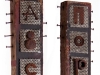 Twenty-Six Rusty Letters on Two Old Posts (detail), 2010
