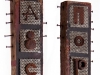 Twenty-Six Rusty Letters on Two Old Posts (detail), 2010